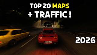 TOP 10 Maps with TRAFFIC for ASSETTO CORSA in 2026!