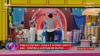 Miranda roída de ciúmes com aproximação de Jéssica e Afonso  no desafio secreto