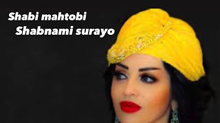 Shabnami Surayo-Shabi mahtobi