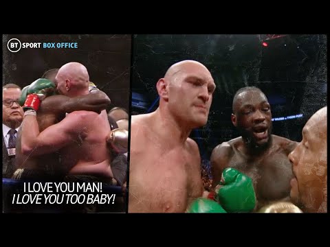 "You won!" What Wilder, Fury and promoters said to each other after the bell