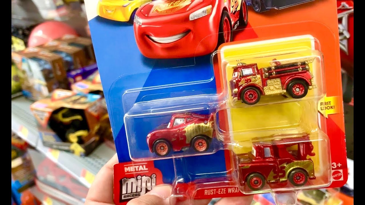 New Disney Cars Toy Hunt - Rust-eze MINI RACERS - NEW MatchBox and Hot ...
