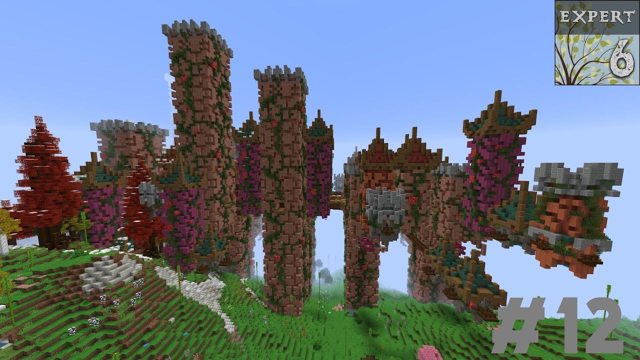 12 Шипастые башни - Enigmatica 6 Expert (запись стрима)