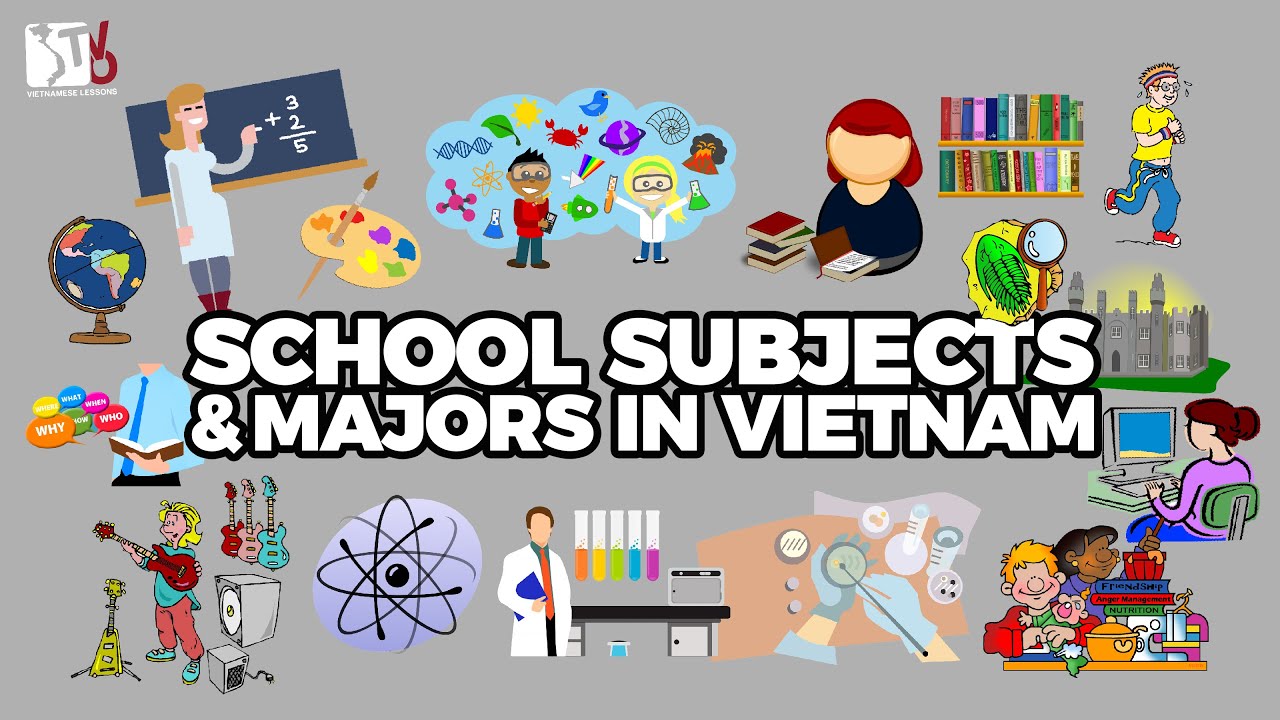 School Subjects & Majors | Learn Vietnamese with TVO