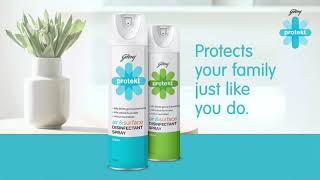Godrej Protekt Air And Surface Disinfectant Spray