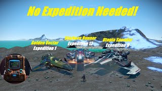 No Expedition! How to get the expedition ships in No Man's Sky WITHOUT completing the expeditions!!!