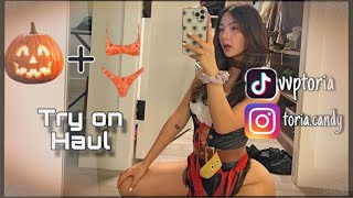 Viptoria extended try on haul compilation