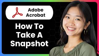 How To Take A Snapshot In Adobe Acrobat Reader