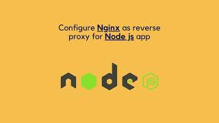 Setup Node js app in Nginx web server