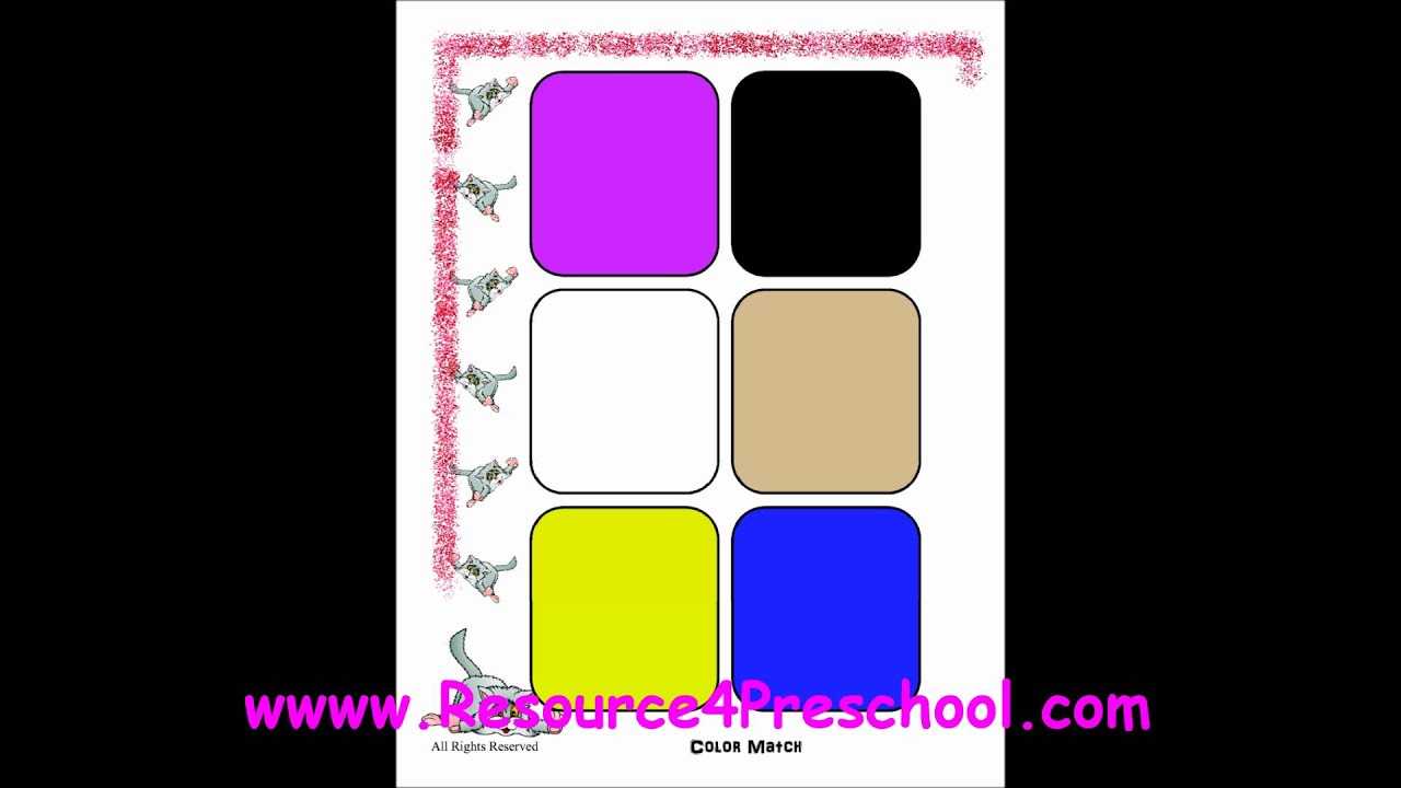 Cute Kitty - File Folder Games.wmv