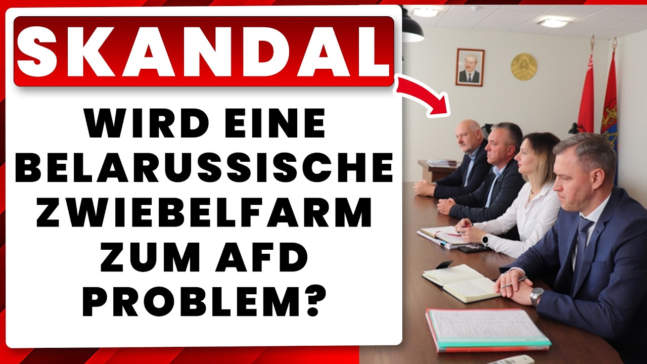 Zwangsarbeit in Belarus: AfD-Abgeordneter unter Beschuss!