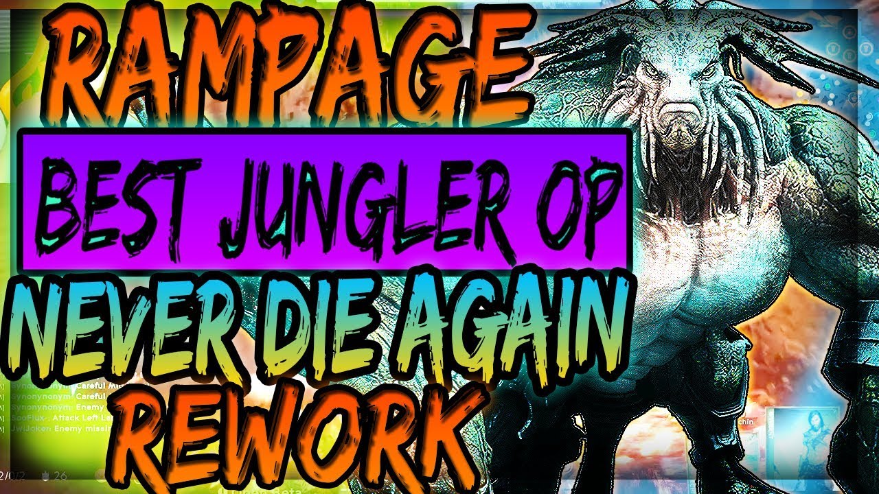 Paragon V44 RAMPAGE REWORK BEST JUNGLER NOW ULT=300HP REGEN |GET TO HIGH ELO W/THIS| NEVER DIE AGAIN