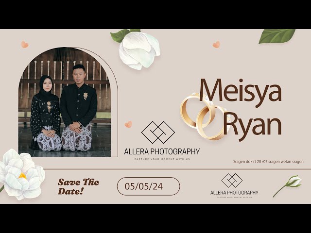 Wedding MEISYA & RYAN || ALLERA PHOTOGRAPHY || Galaxy musik & Galaxy audio || Abdullah entertainment class=