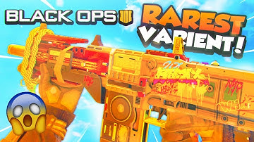$100 *RARE* VARIANT in Black Ops 4! (SG12 KILLCANO)