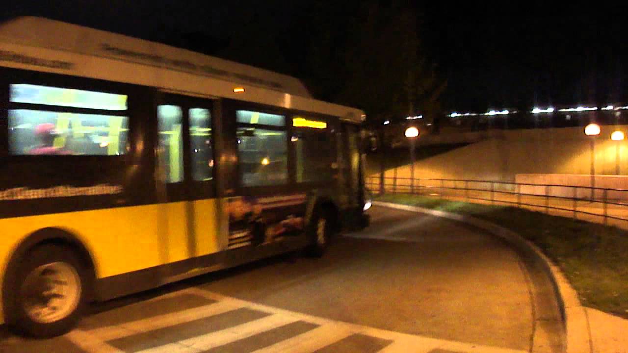 Ride-On MCT | 2005 Orion VII CNG #5952 Pulling off @ Shady Grove - YouTube