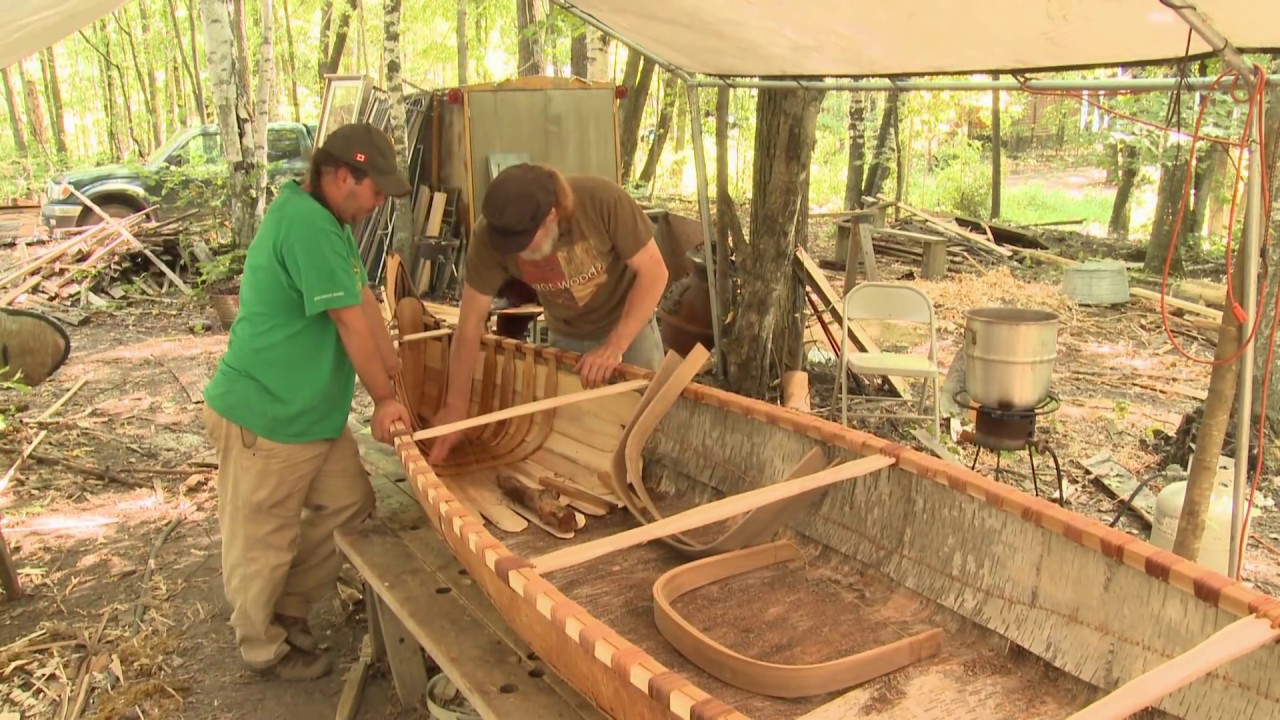 birchbark canoe - youtube