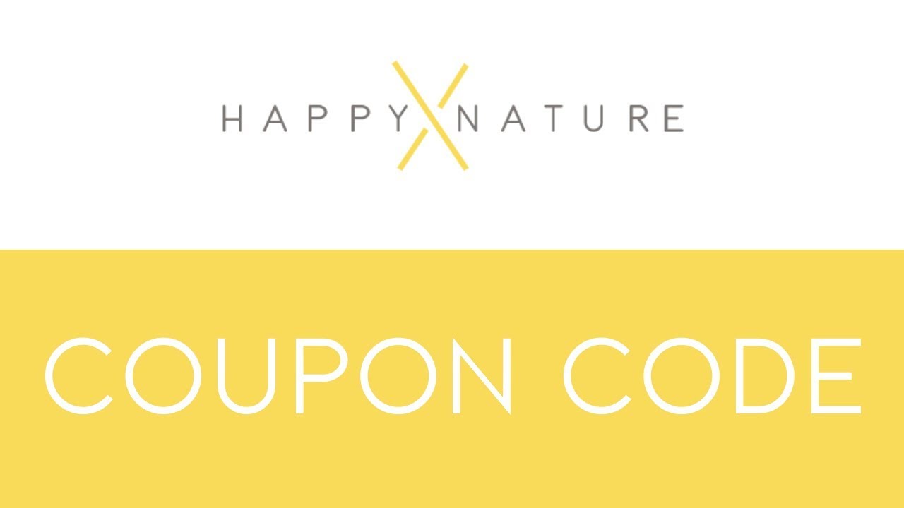 Happy X Nature Coupon Code YouTube
