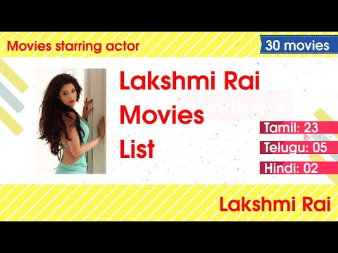 Actor Lakshmi Rai Movies List