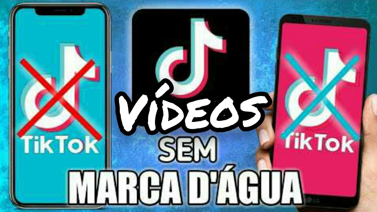 Como baixar video do tik tok sem a marca de agua - YouTube