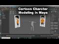 Part 01 - 3D Cartoon Character Modeling in Maya | Complete Beginner to Pro Tutorial