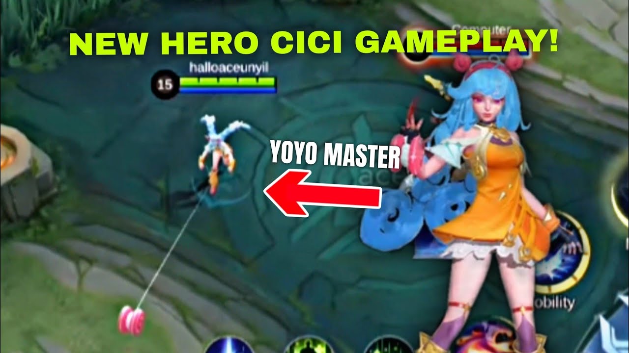 NEW HERO CICI GAMEPLAY (UNFINISHED) MLBB NEW HERO - YouTube