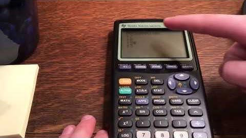 Ti Programing Basics