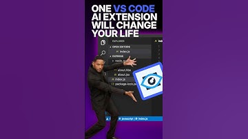 One AI Extension For VS Code Will Change Your Life 🤯 #ai #vscode #shorts