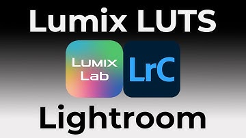How to import LUMIX Lab LUTs into Lightroom Classic for Panasonic RW2 RAW Files
