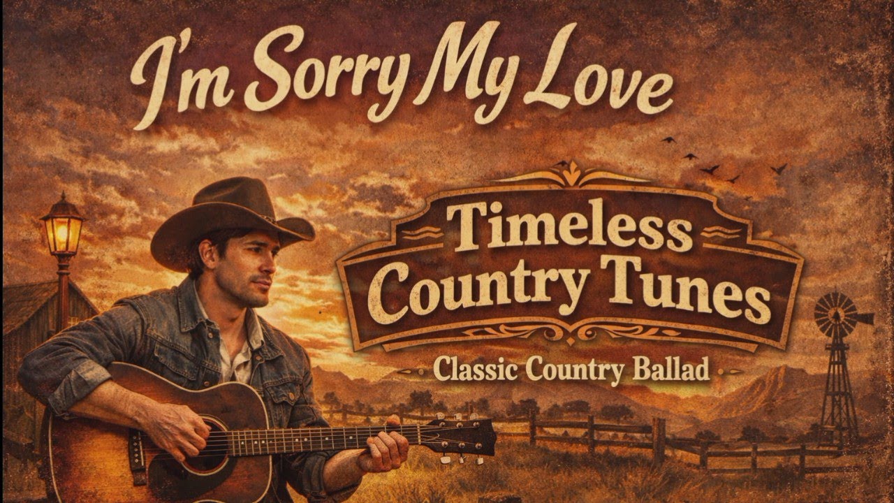 I'm Sorry My Love - Timeless Country Tunes | Classic Country Ballad | Lyrics video 