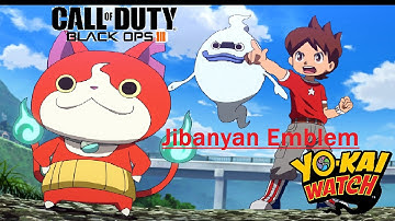 Call of Duty Black ops 3 Jibanyan Emblem for Yo Kai Watch