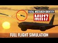 Mh17  malaysia airlines flight 17  full flight simulation