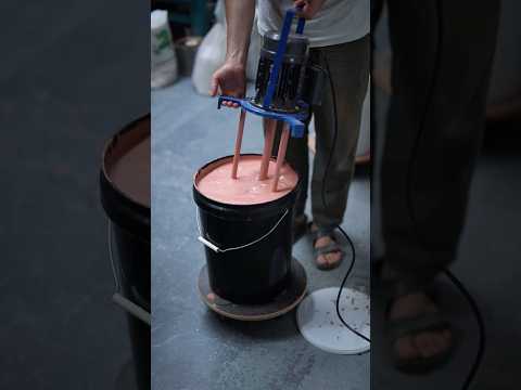 Mixing Up 18 Kilograms of Glaze