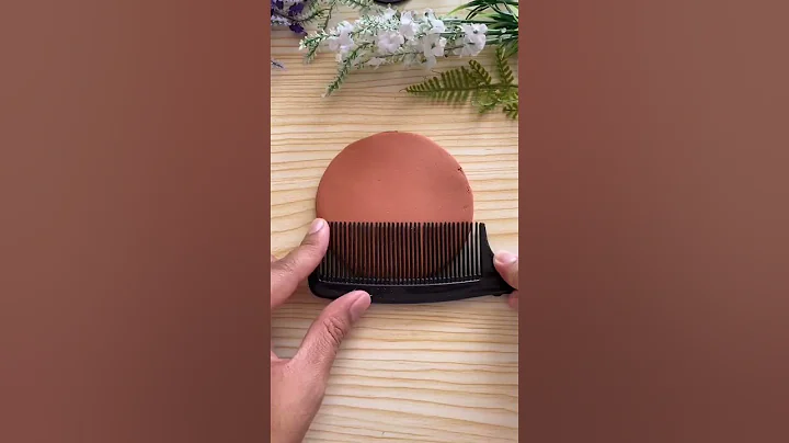 DIY how to make polymer clay cookies #shorts