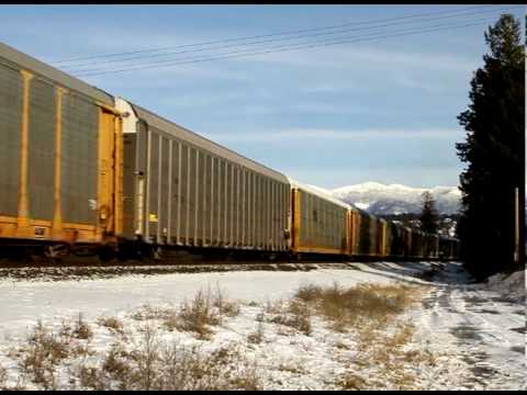 Winter Railfanning in North Idaho