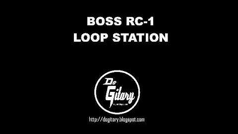 Boss RC-1 Loop Station - sound check
