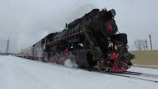 Прибытие ретро-поезда &quot;Уральский экспресс&quot; / Steam locomotive coming to our Museum