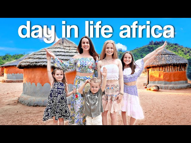 DAY IN OUR LIFE in AFRICA! | Family Fizz class=