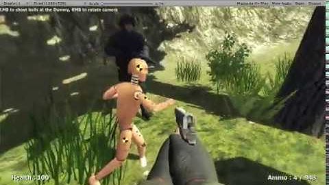 Unity3d Physics Animation Character PuppetMaster and RealisticFPSPrefab 2