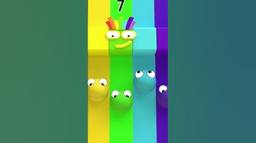 The Ultimate Rainbow Makers 🌈 | Learn to Count for Kids | Numberblocks #shorts