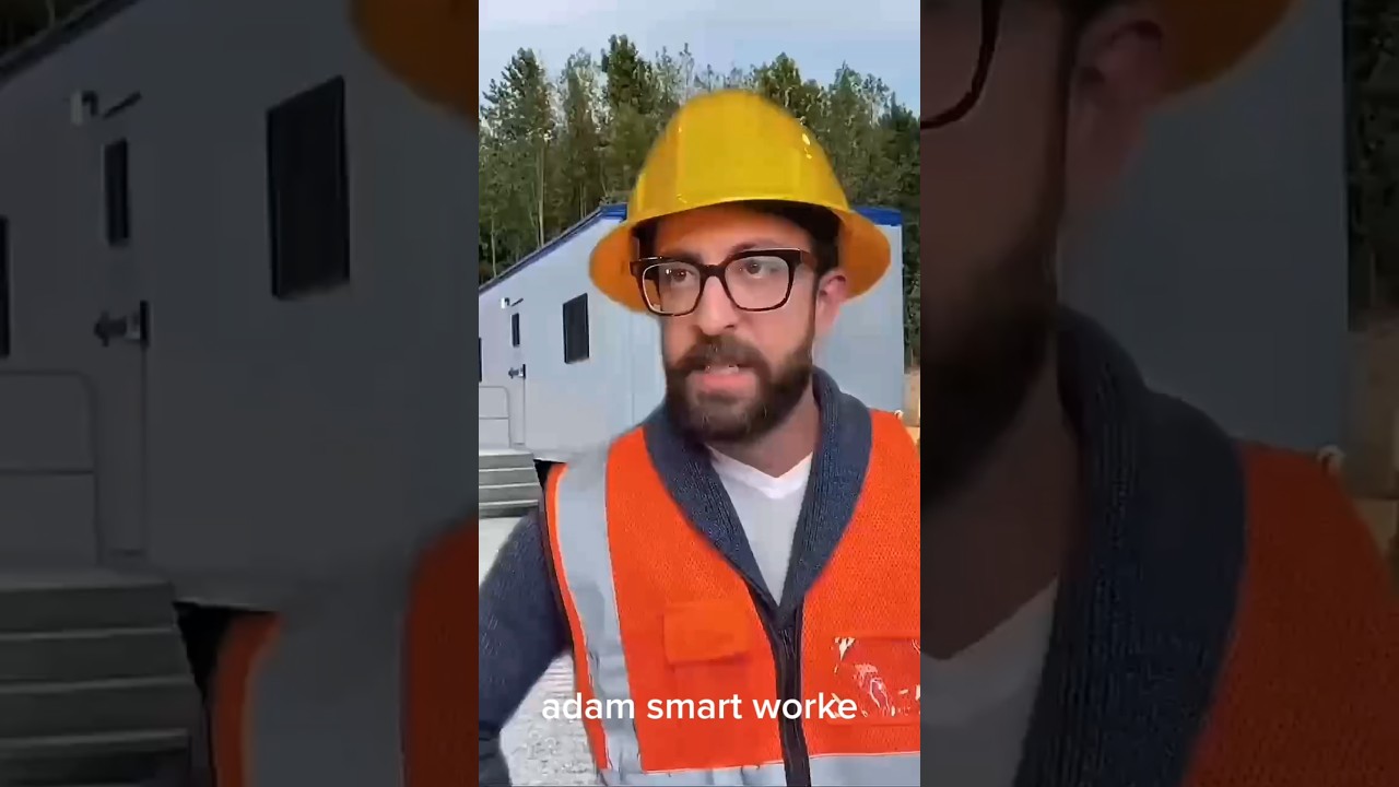 💥How can we ensure the work progresses in the best way? 👉✅📢#adamrose #construction #smart #workers