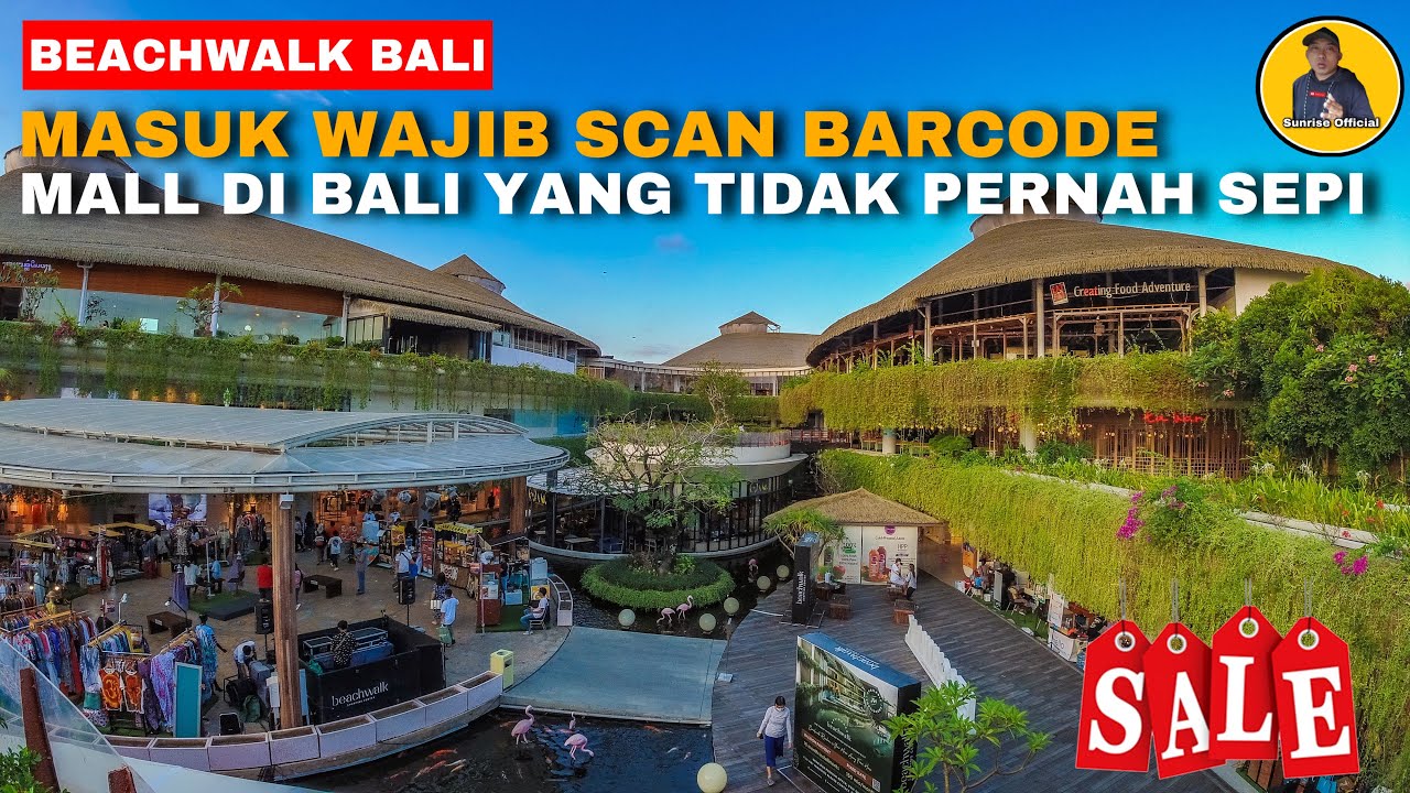 BEACHWALK KUTA BALI MALL TERBESAR DI BALI BALI SAAT INI YouTube