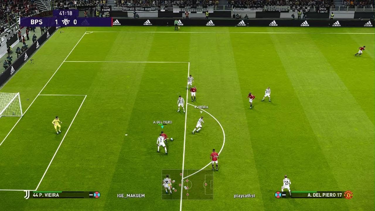eFootball PES 2021 long range drive shoot