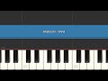 Akeboshi - Wind | Разбор на пианино