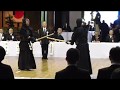 第114回　全日本剣道演武大会　教士八段の部　香田郡秀先生(茨城)　対　船津晋治先生(大阪)