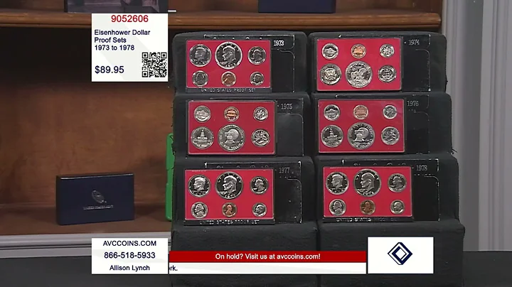 Eisenhower Dollar Proof Sets - 1973 to 1978