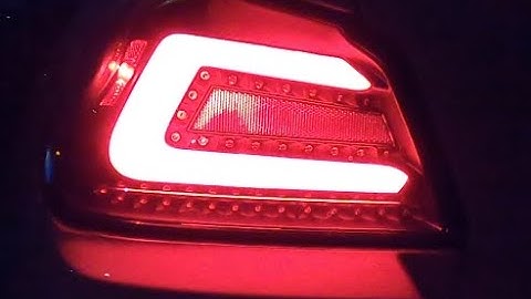 WRX/STI SUBISPEED TR Style Sequential Tail Lights Install !!