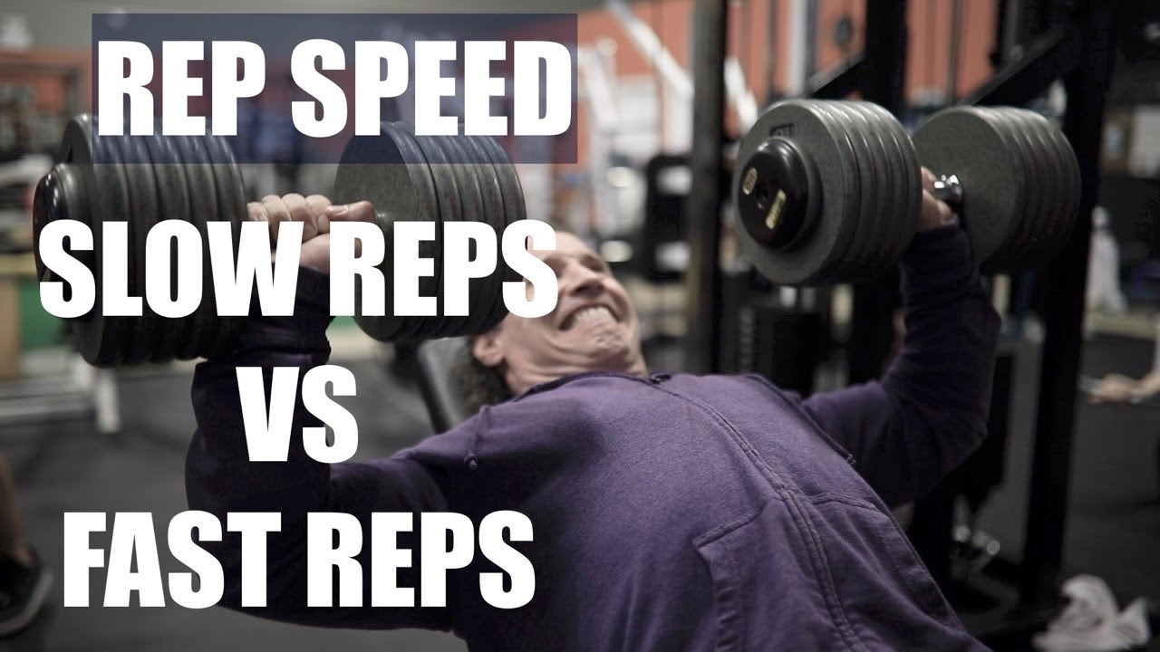 resistance training without weights SLOW REPS VS FAST REPS in your Bodybuilding Workout
