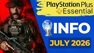 PlayStation Plus Essential July 2026 Trophy Information