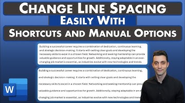 Word Tips - Change Line Spacing | Shortcuts Included