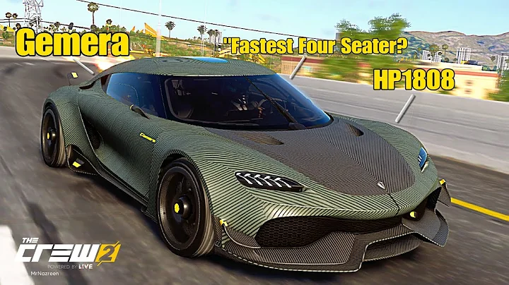The Crew 2 | Koenigsegg Gemera Fully Upgrade Customization HP1808 & Race "Fastest 4 Seater!"