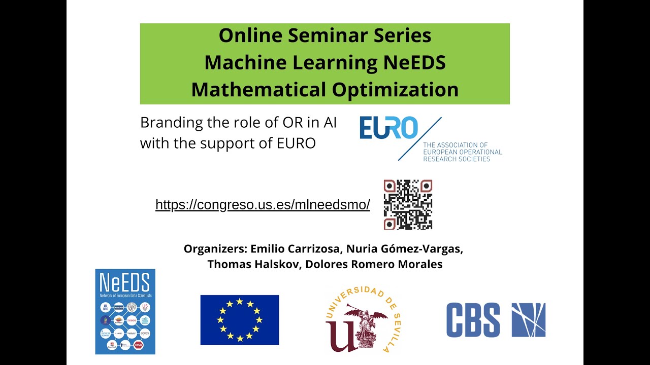 Machine Learning NeEDS Mathematical Optimization with Prof Daniel Kuhn